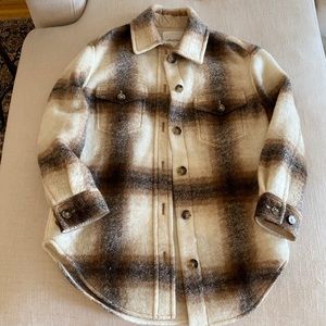 Aritzia Wilfred Free Ganna Shirt Jacket